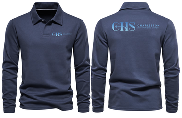 CHS AIRPORT LONG SLEEVE POLO